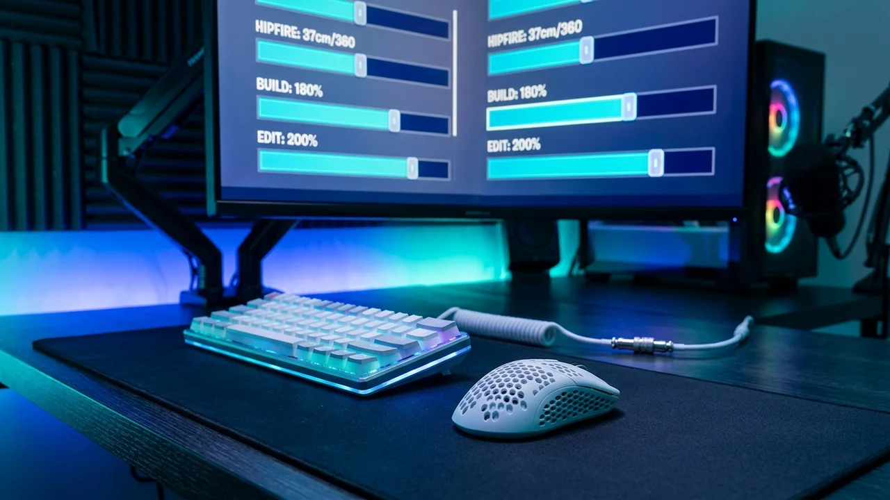 Fortnite (Chapter 7) Sensitivity Converter: Decoupling Hipfire Aim from Build/Edit Speed