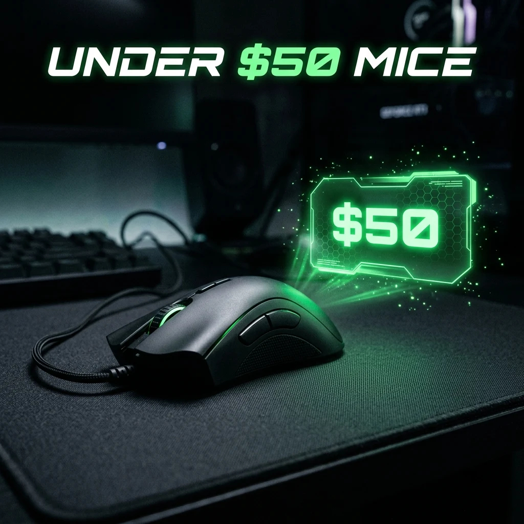 Best Cheap Gaming Mouse Under $50 for Competitive FPS (2026)