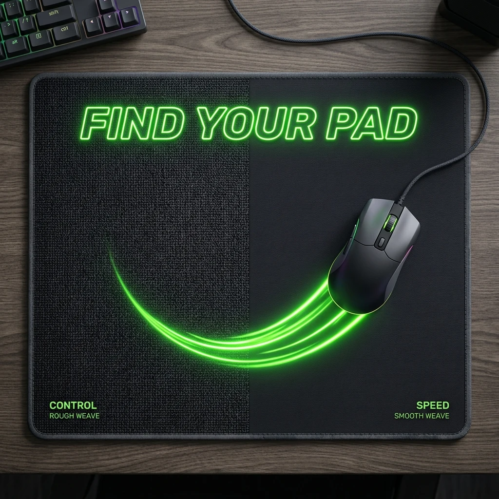 Best Mousepad Size & Material for FPS Aim (2026)
