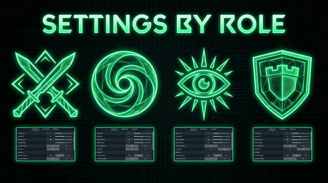 Best Valorant Settings by Agent Role