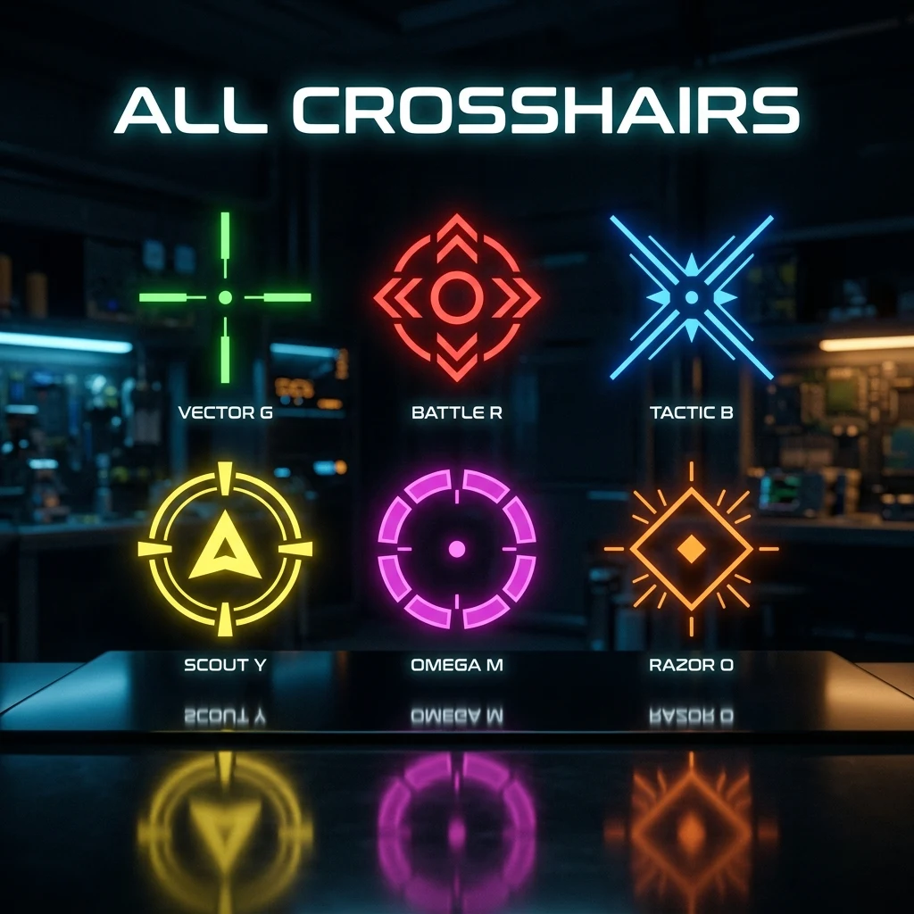Crosshair Generator & Database โ All Games Hub