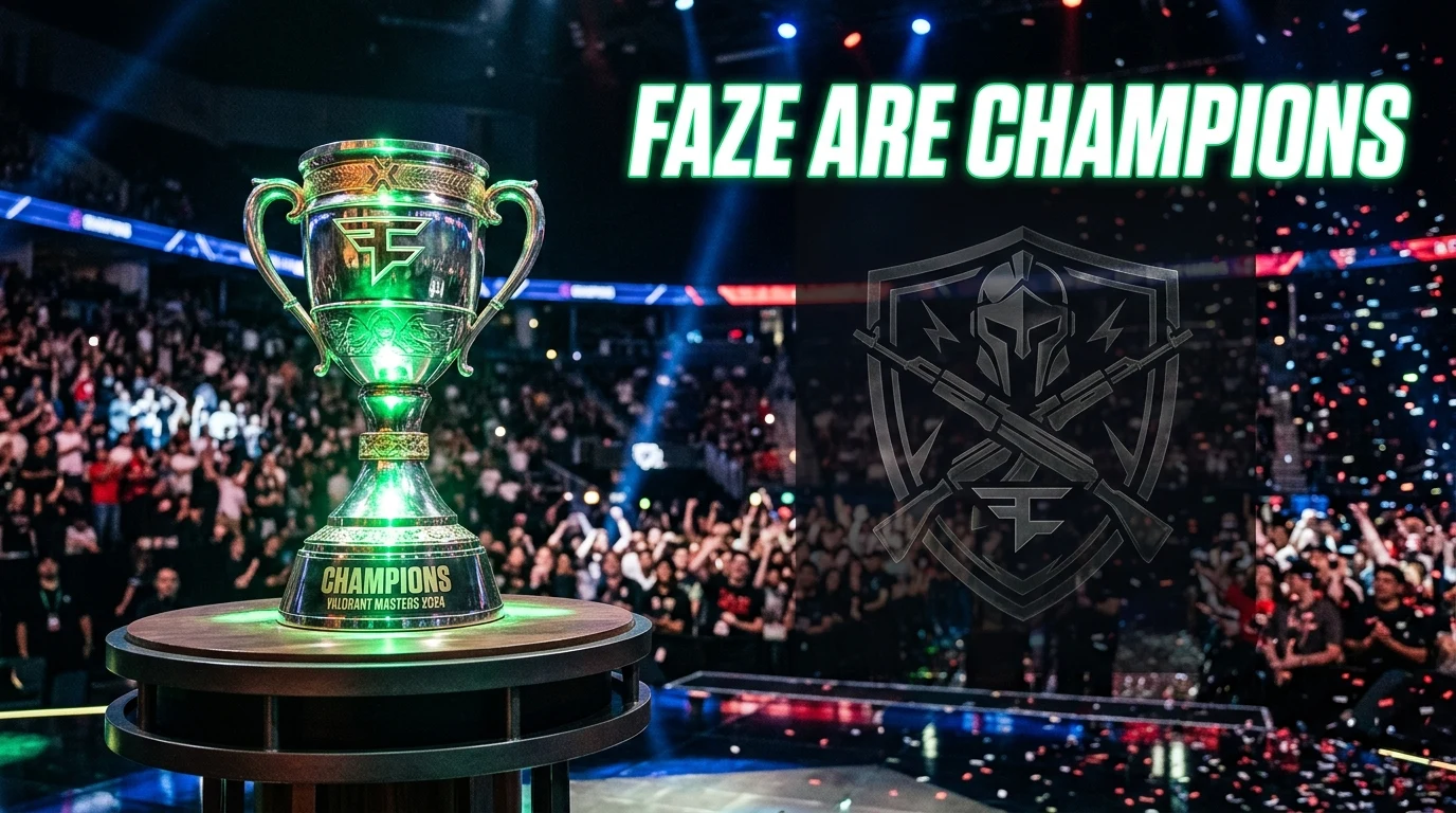 FaZe Clan Won R6 Siege's Esports World Cup 2026 Title — The Settings Behind Their 3-1 Win