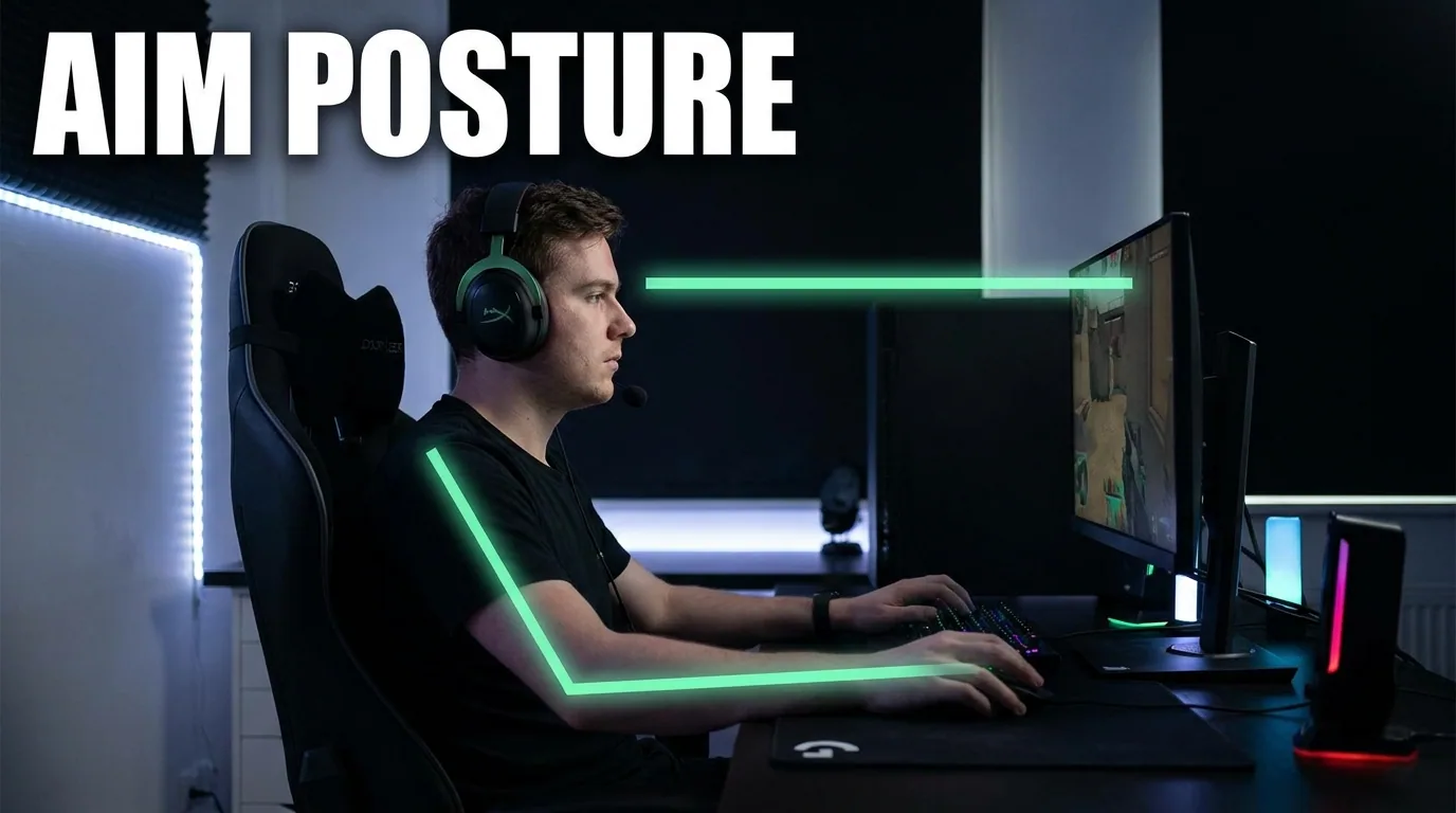Gaming Ergonomics Guide: Setup Posture & Aim