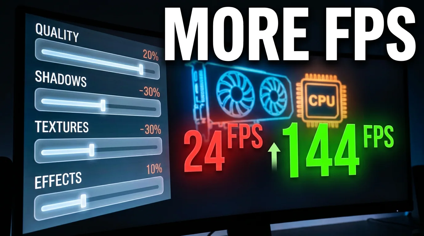 Boost FPS in Valorant and CS2 on Low-End PC