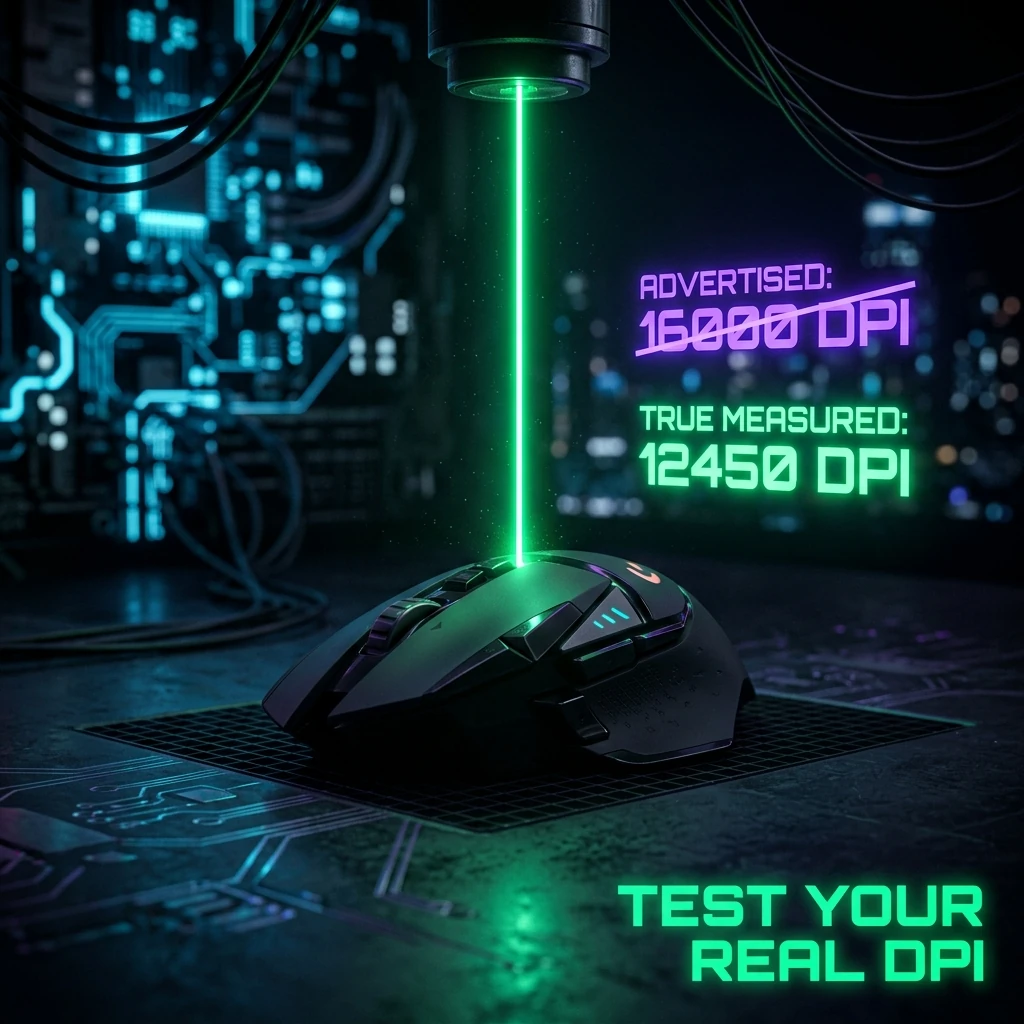 Is Your Mouse Actually the DPI It Says? Test It