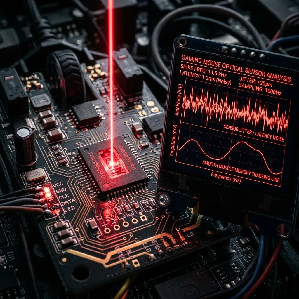 Mouse Sensor Jitter & Latency Explained