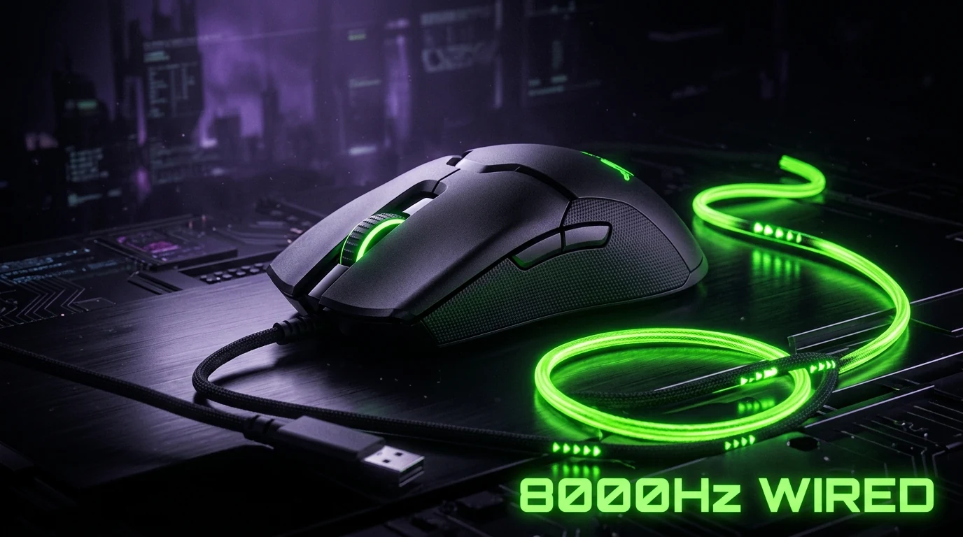 Razer Viper 8K Hz Review: The Wired 8000Hz Pick