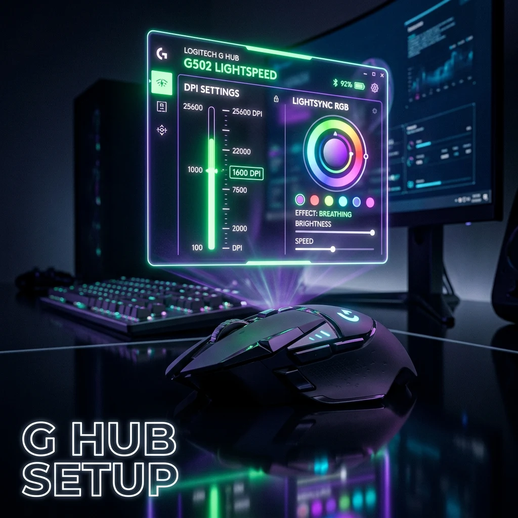 What Is Logitech G HUB? Full Setup Guide for DPI & Mouse Settings