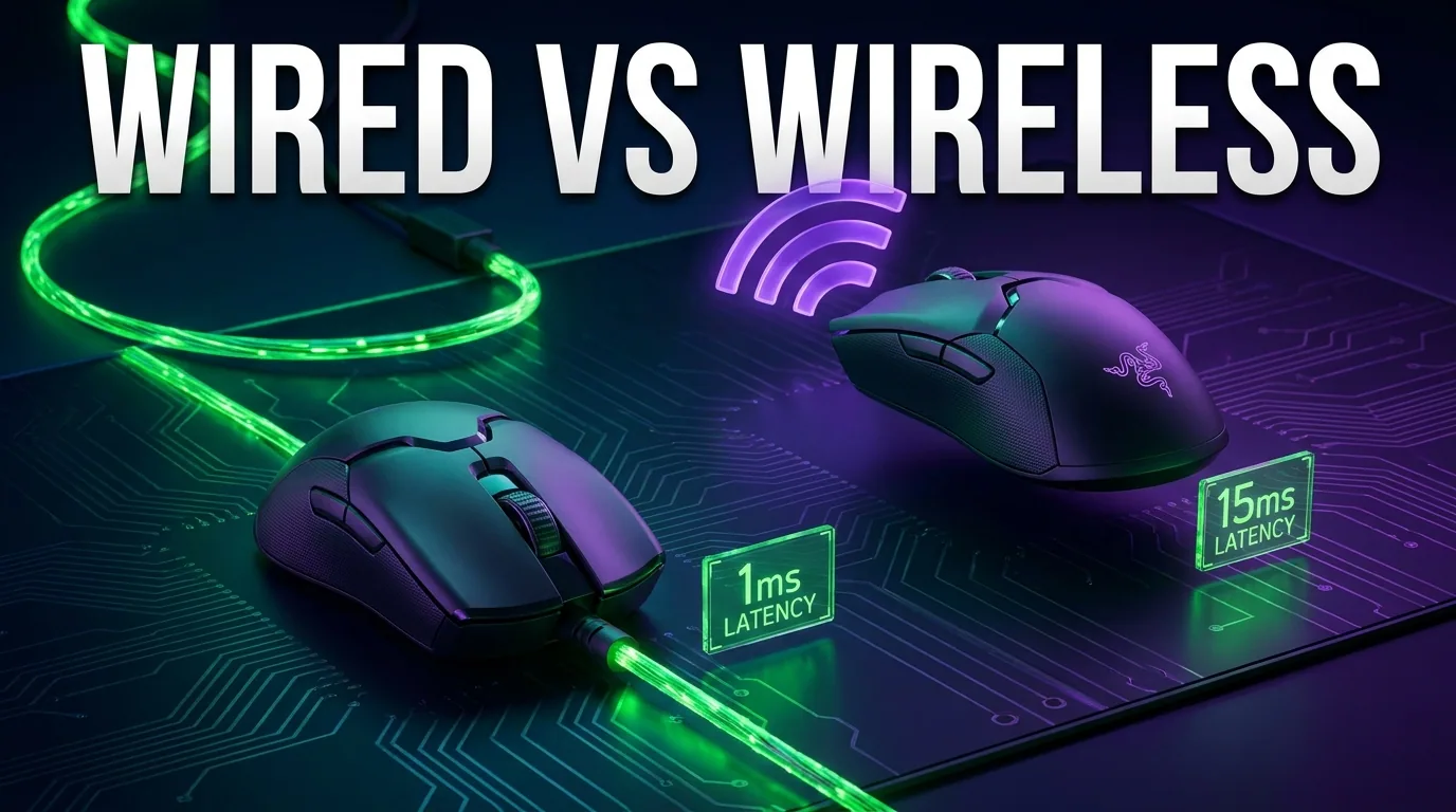 Wireless vs Wired Gaming Mouse for FPS