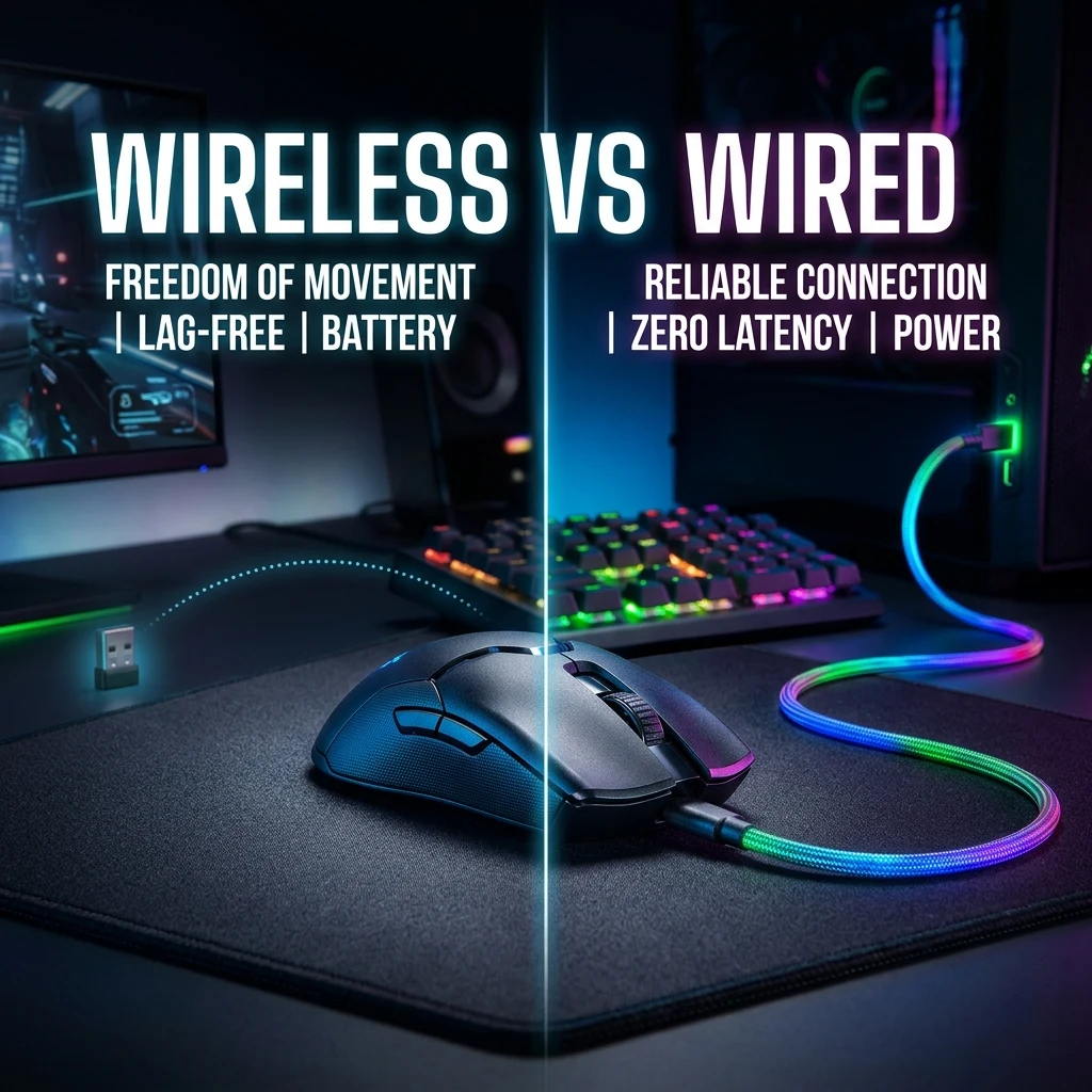 Wireless vs. Wired Gaming Mouse: Is There Still Input Lag in 2026?