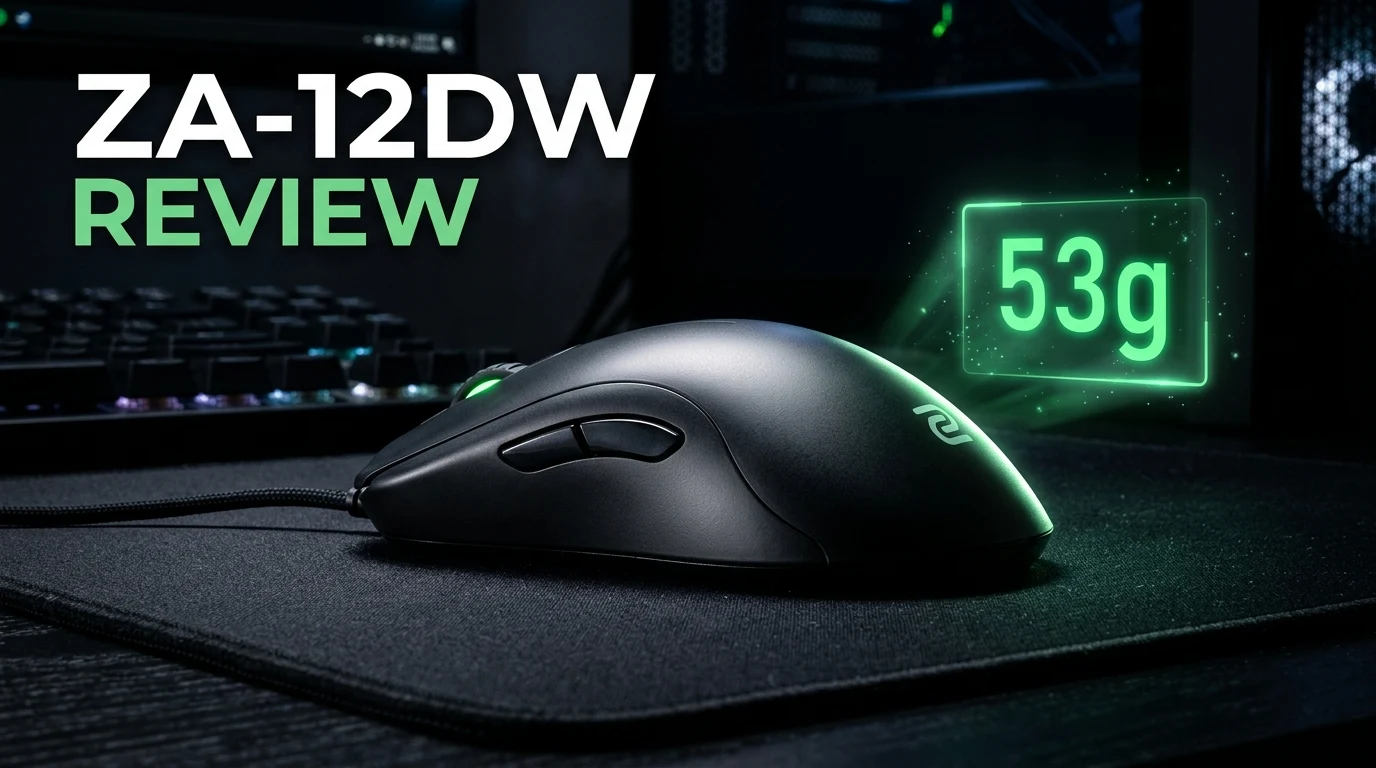 Zowie's ZA-12DW Is the Line's First Update Since 2021 — Best DPI & Sens Settings